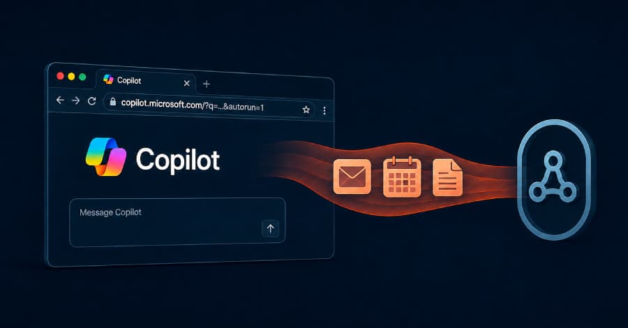Falhas no Copilot pessoal permitiam vazar dados de apps conectados com um clique