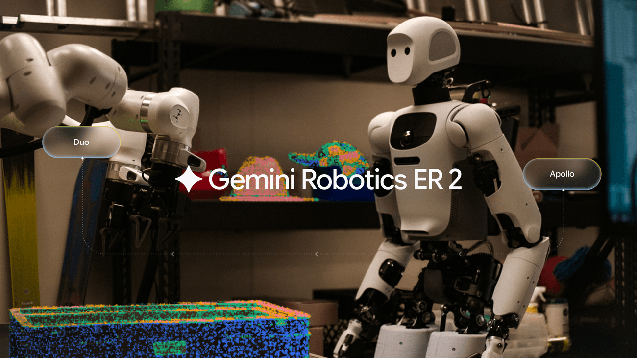 Gemini Robotics ER 2: robôs que entendem vídeo e colaboram