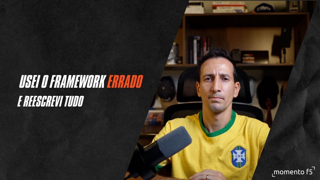 Escolhi o framework errado e tive que reescrever tudo